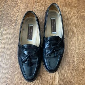 Johnson & Murphy black men’s slip on dress shoe.